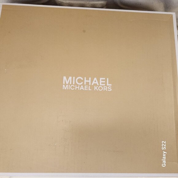 Michael Kors Leather " Lawson Open Toe" Heeled Sandals. NIB. Size Various - Picture 11 of 11